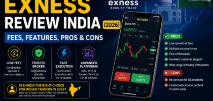 Detailed Exness Review India showing trading terminal, spreads, and payment options for Indian traders.