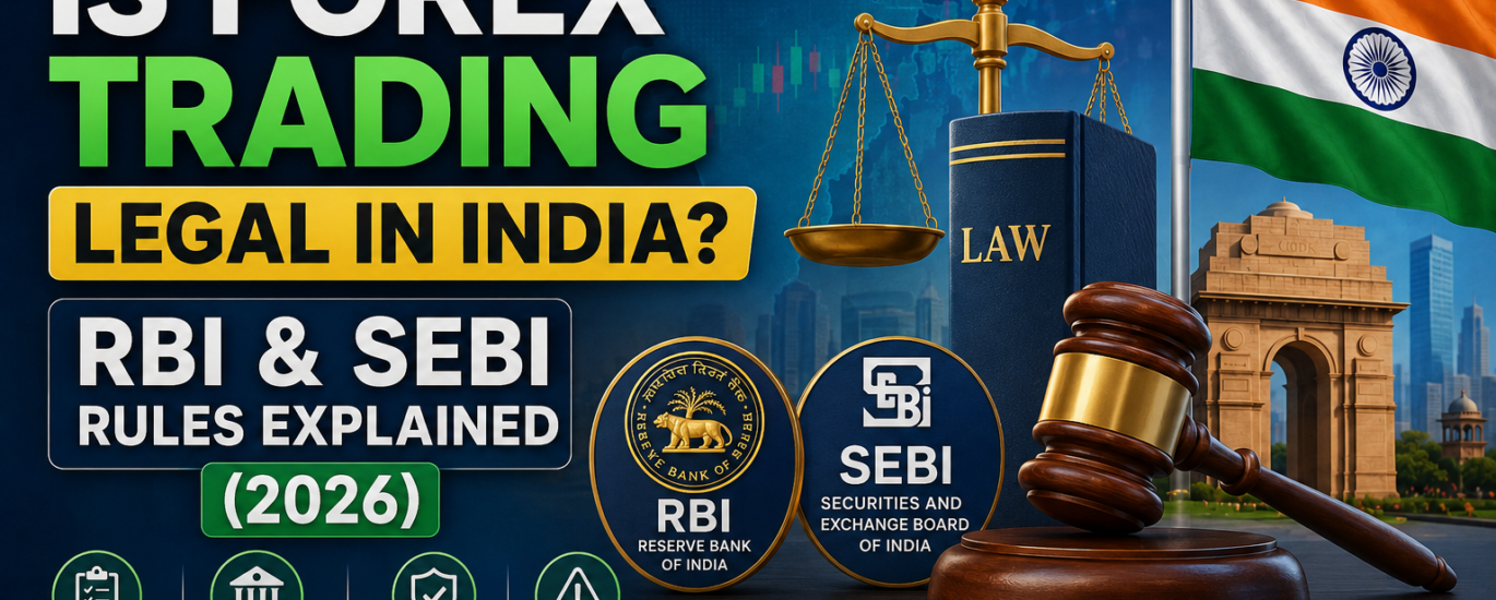 A detailed guide on whether is forex trading legal in India explaining RBI and SEBI rules.